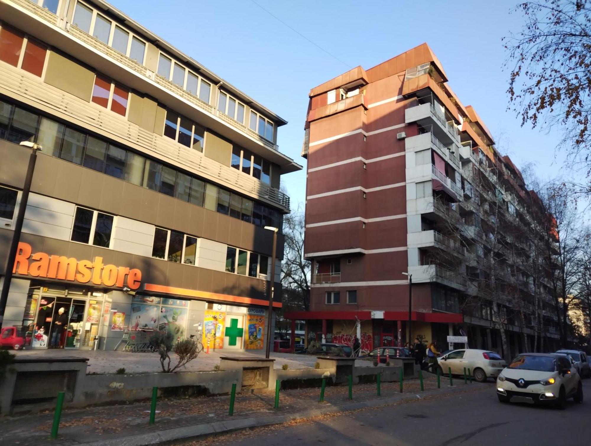 City Center White Apartment! Skopie Exterior foto